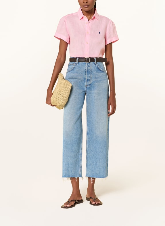 POLO RALPH LAUREN Leinenbluse ROSA