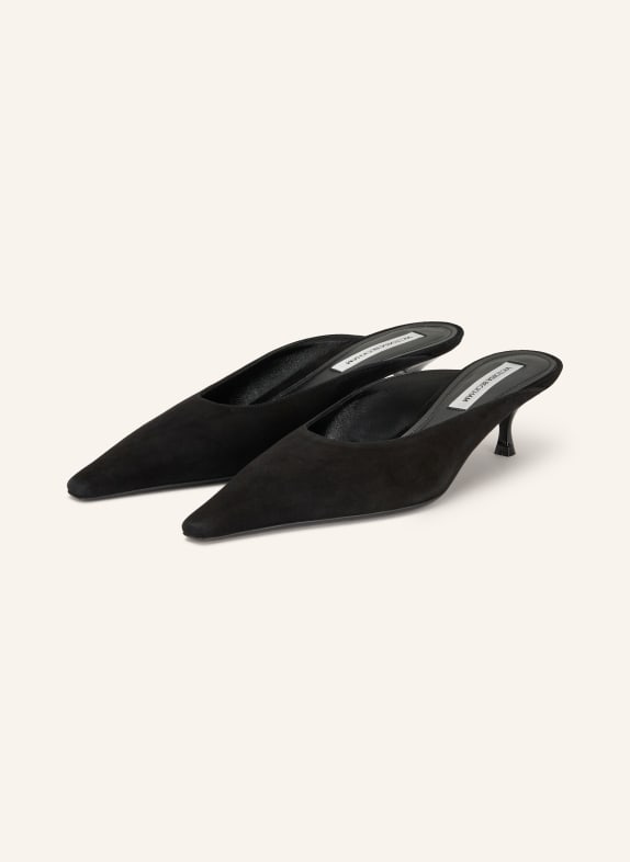 VICTORIA BECKHAM Mules BLACK