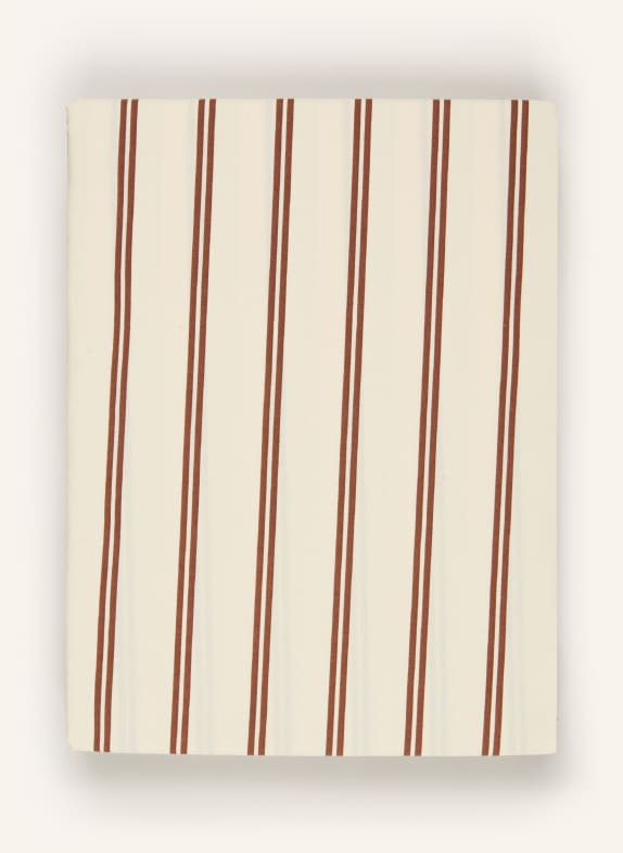TEKLA Housse de couette MARRON CLAIR / MARRON FONCÉ
