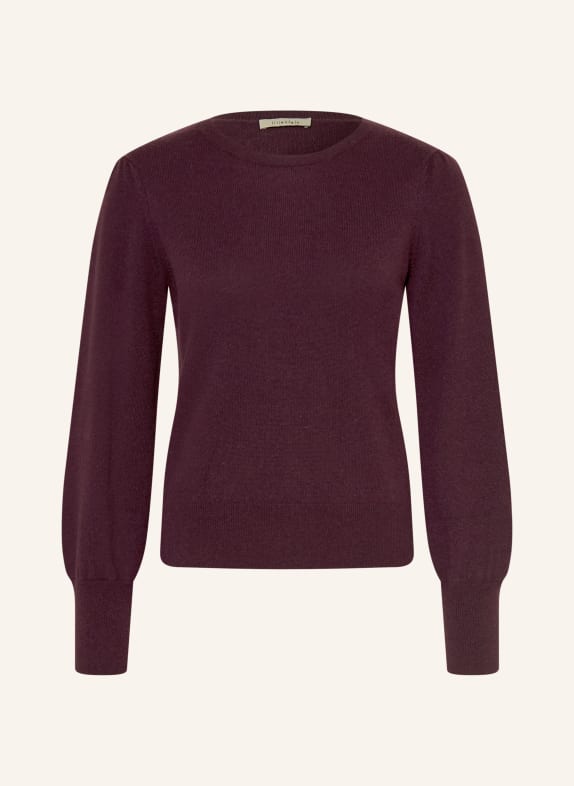 lilienfels Pull en cachemire LILAS FONCÉ