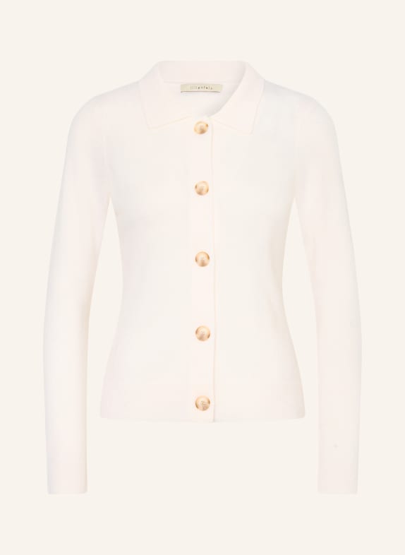 lilienfels Gebreid vest met kasjmier CRÈME