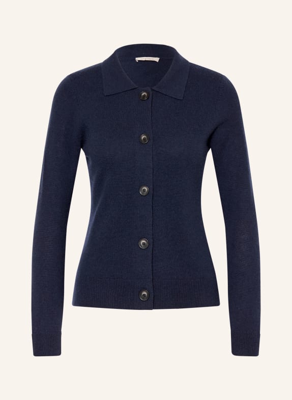 lilienfels Gebreid vest met kasjmier DONKERBLAUW