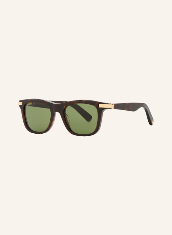 Cartier Sunglasses 6L001656 HAVANA/ GREEN