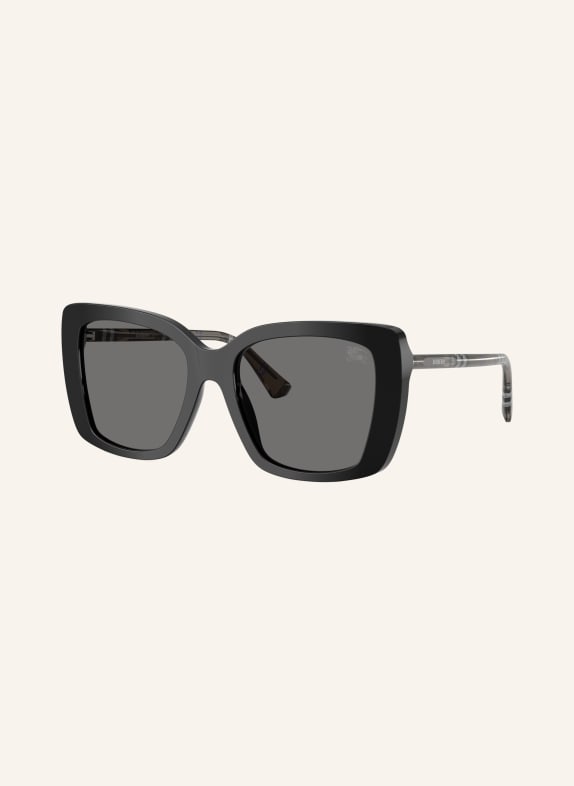 BURBERRY Sonnenbrille BE4456 SCHWARZ/ DUNKELGRAU POLARISIERT
