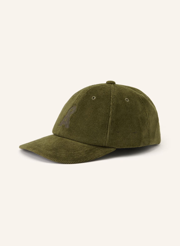 ARMEDANGELS Corduroy cap YENAAS OLIVE