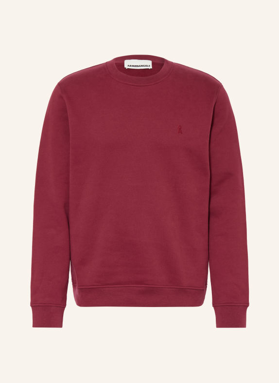 ARMEDANGELS Sweatshirt BAARO DARK RED