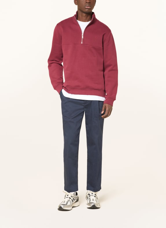 ARMEDANGELS Sweatshirt WAARLO MØRKERØD