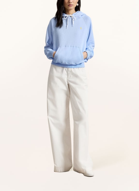 POLO RALPH LAUREN Sweat à capuche ISLAND BLEU CLAIR