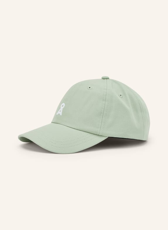 ARMEDANGELS Casquette YENAAS BOLD VERT CLAIR / BLANC