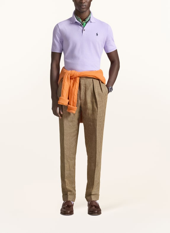 POLO RALPH LAUREN Strick-Poloshirt HELLLILA