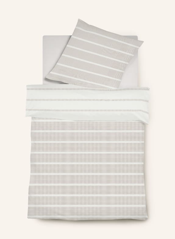 fleuresse Bettwäsche FARO BEIGE / CREME