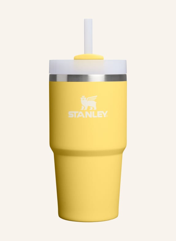 STANLEY Thermobecher THE QUENCHER H2.0 FLOWSTATE™ BLAUGRAU / GELB / WEISS