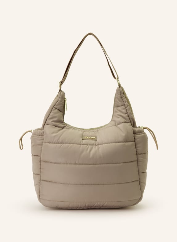 HEY MARLY Hobo-Bag ALLTIME BUDDY HELLBRAUN