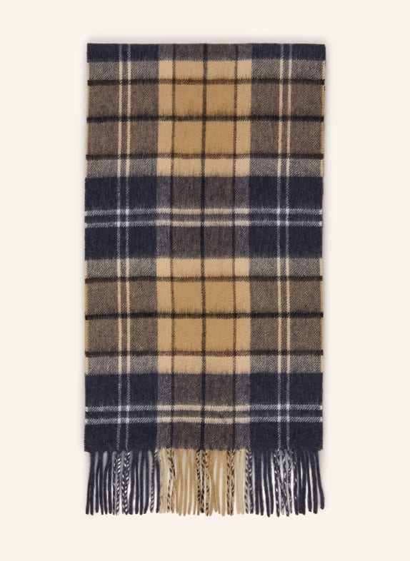 Barbour sjaal LICHTBRUIN / BEIGE / DONKERBLAUW