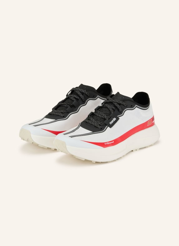 norda Trail running shoes 005 WHITE / RED / BLACK