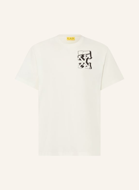 Off-White T-Shirt CREME / SCHWARZ