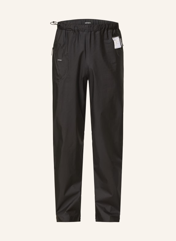 SATISFY Trekking-Hose PERTEX® 3L SCHWARZ
