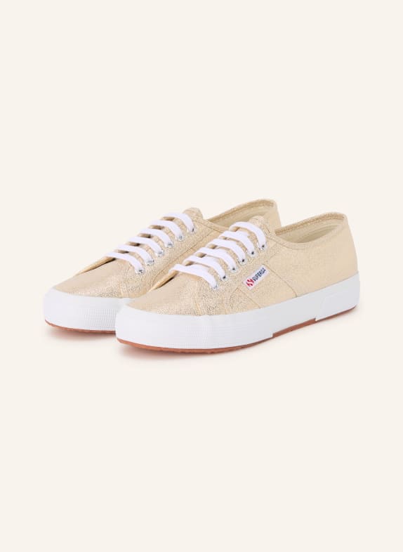 SUPERGA Sneakersy 2750-LAMEW ZŁOTY