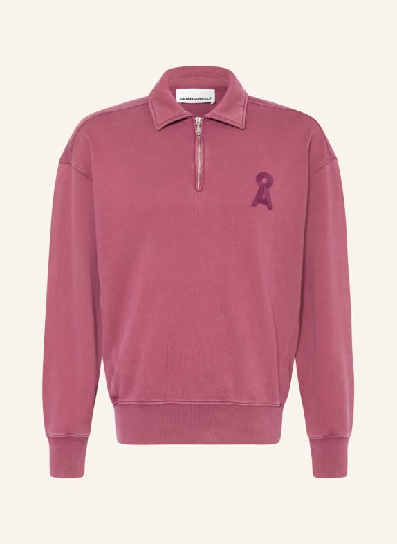 ARMEDANGELS Sweatshirt ICONIC Å TEMAAL LJUSRÖD