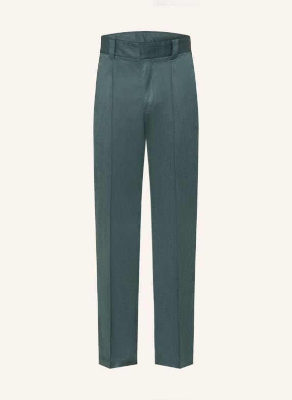 Calvin Klein Chino coupe droite BLEU PÉTROLE