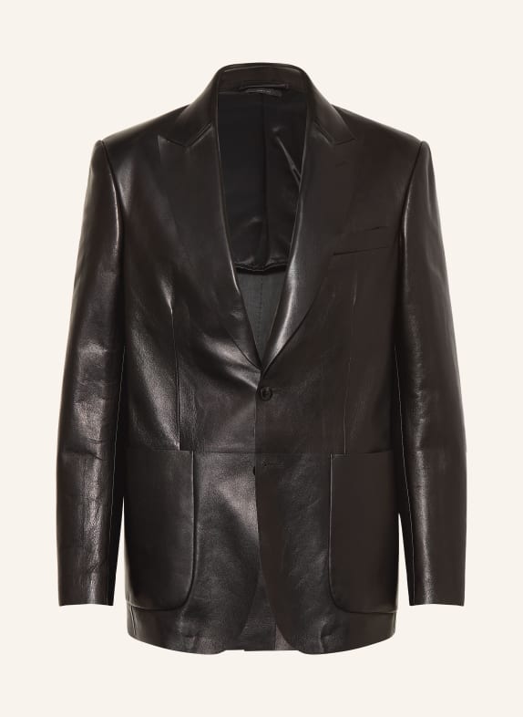 TOM FORD Lederjacke SCHWARZ