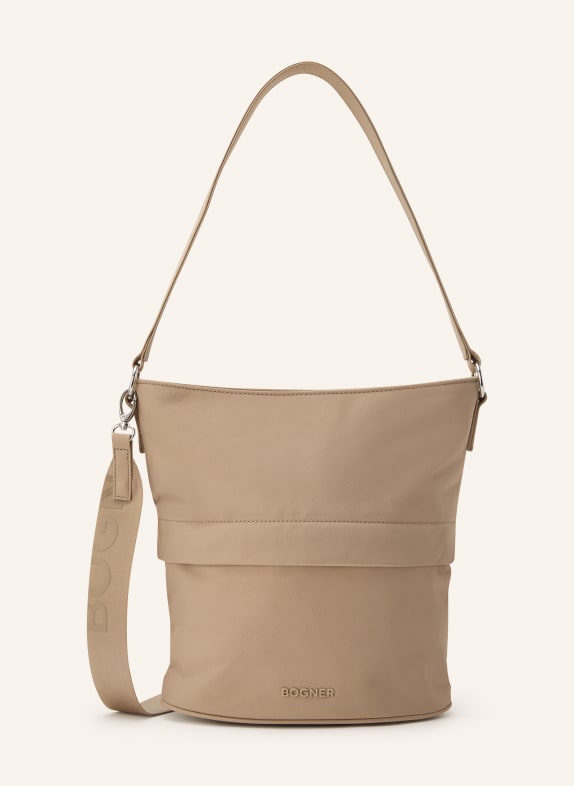 BOGNER shoulder bag LIGHT BROWN