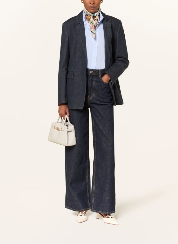 DEMELLIER Handtas THE SMALL HUDSON CRÈME / GOUD