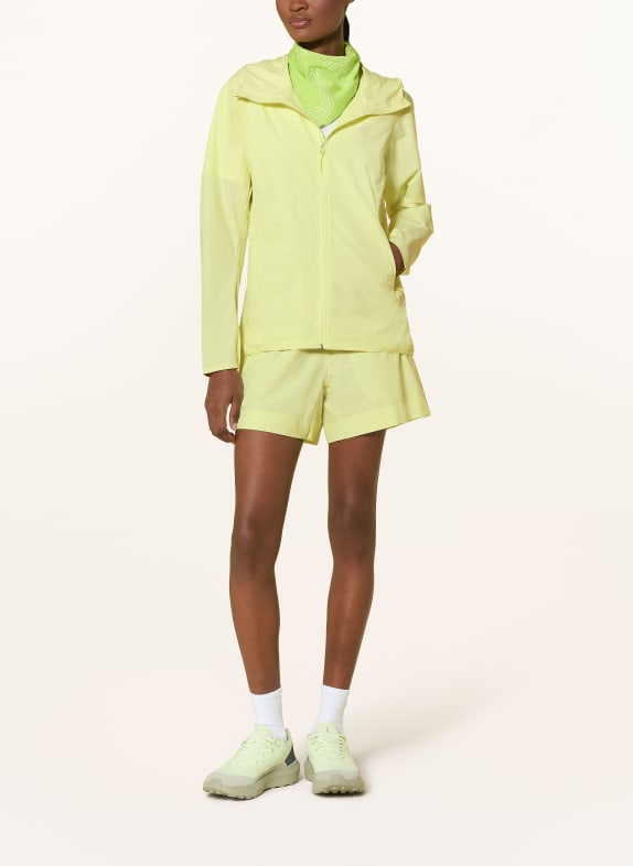ARC'TERYX Softshelljas GAMMA LIGHTWEIGHT HOODY LICHTGEEL