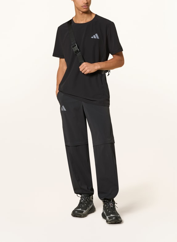 adidas TERREX Tricou funcțional XPLORIC CLIMACOOL TECH NEGRU / GRI / ALB