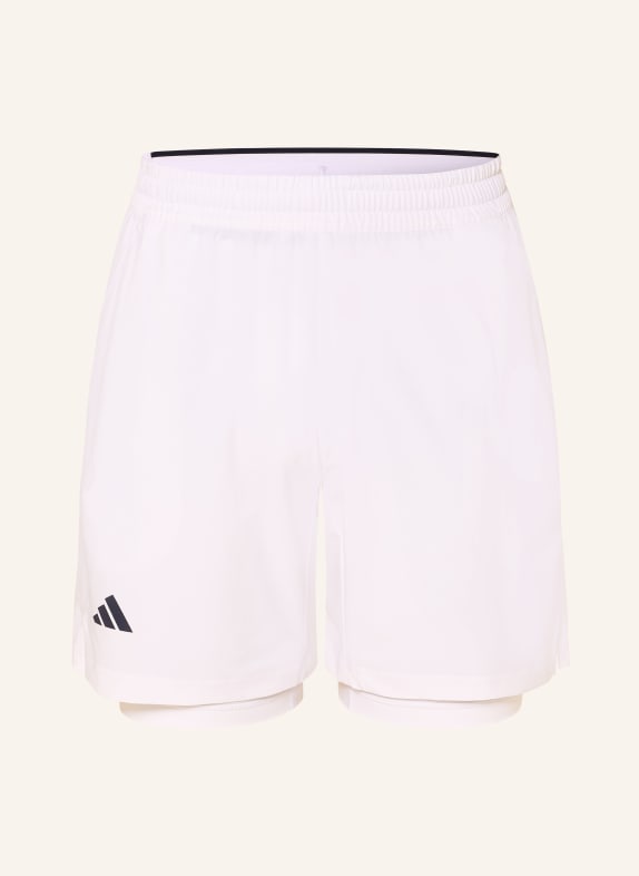 adidas 2-in-1-Tennisshorts TENNIS CLIMACOOL WEISS / SCHWARZ