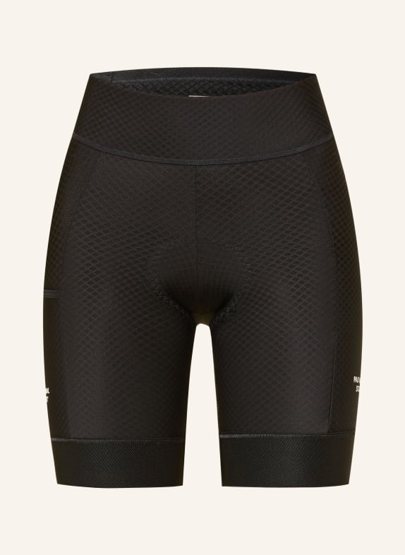 PAS NORMAL STUDIOS Cyklistické kalhoty ESSENTIAL s polstrovaným sedlem ČERNÁ