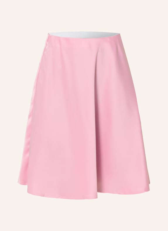 Y.A.S. Jupe en satin ROSE