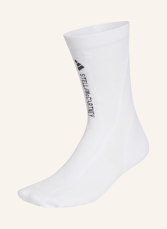 adidas by Stella McCartney Chaussettes de sport ADIDAS BY STELLA MCCARTNEY CREW BLANC