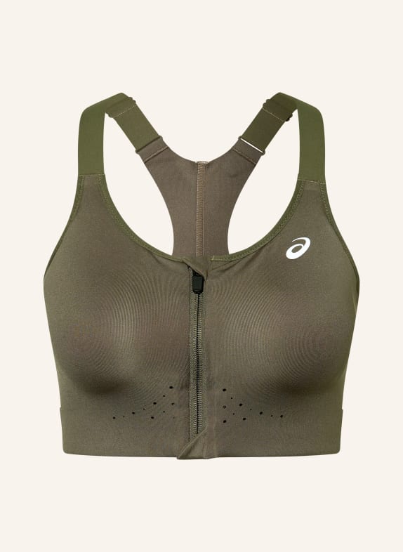 ASICS Sport-BH ROAD COMBINATION ZIP OLIV