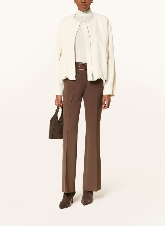 CAMBIO Trousers FARAH BROWN