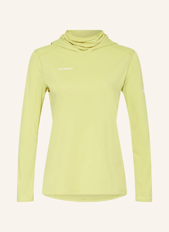 MAMMUT Funktionshoodie SELUN FL SUN GELB