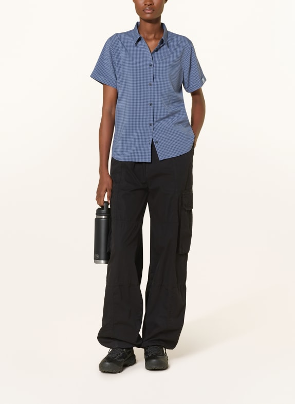 MAMMUT Outdoorblouse AADA BLAUW / DONKERBLAUW
