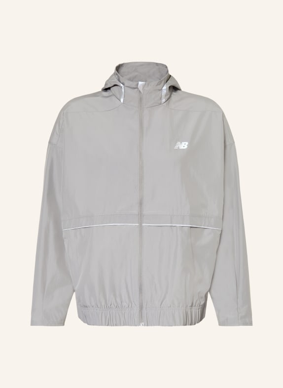 new balance Trainingsjacke ELUSIVE SHELL GRAU