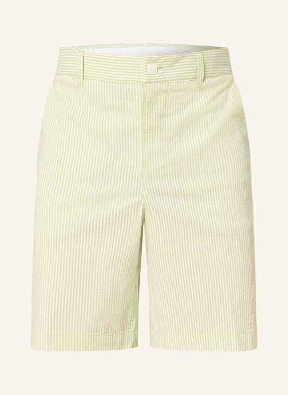 LACOSTE Golf shorts LIGHT GREEN / WHITE