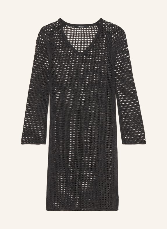 LAUREN RALPH LAUREN robe de plage NOIR