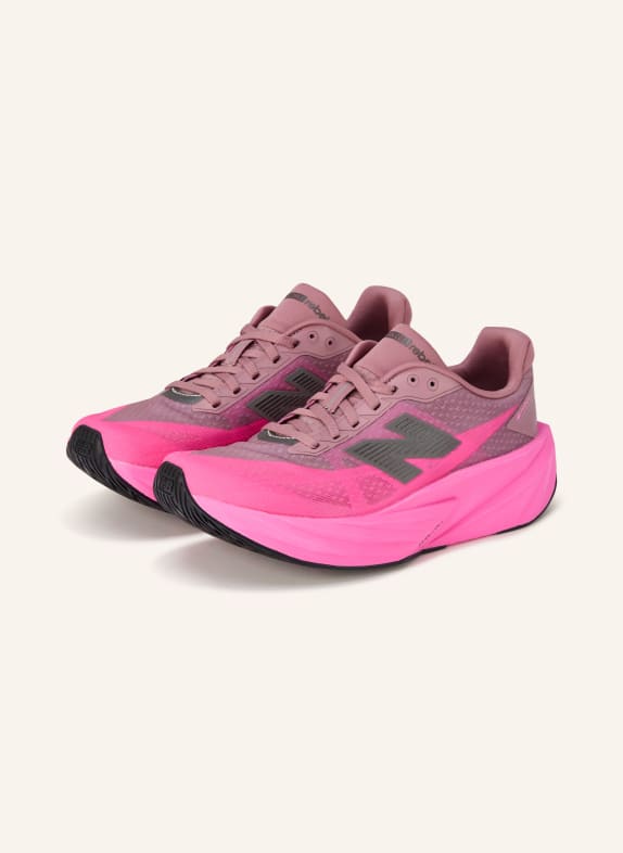 new balance Laufschuhe FUELCELL REBEL V5 PINK / ALTROSA / GRAU