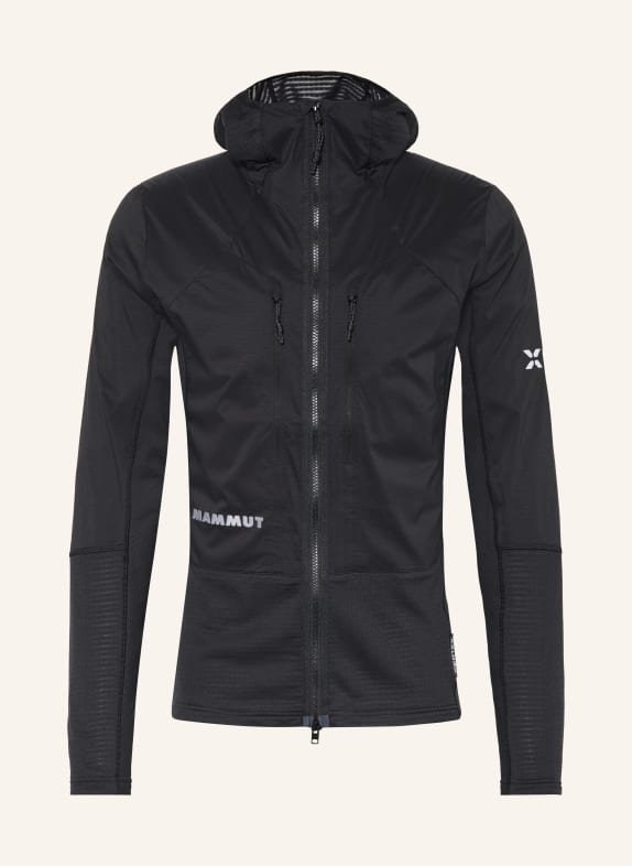 MAMMUT Hybrid-Jacke EIGER NORDWAND IN FLEX AIR HYBRID SCHWARZ / WEISS