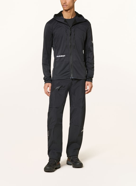 MAMMUT Hybride jas EIGER NORDWAND IN FLEX AIR HYBRID ZWART / WIT