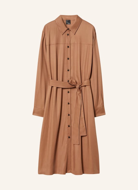 PERSONA MARINA RINALDI Hemdblusenkleid CERTA COGNAC
