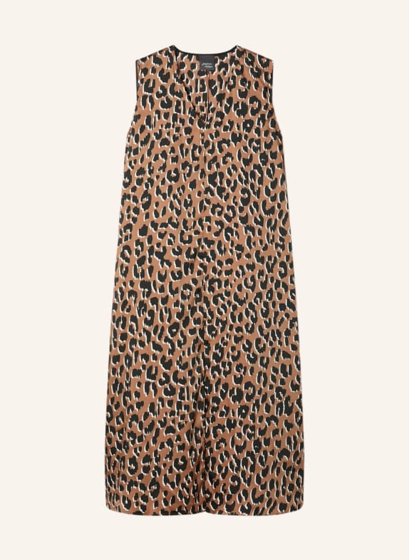 PERSONA MARINA RINALDI Jurk GATTI BRUIN / WIT / ZWART