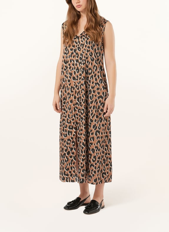 PERSONA MARINA RINALDI Kleid GATTI BRAUN / WEISS / SCHWARZ