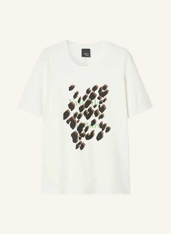 PERSONA MARINA RINALDI Koszulka BUSSOLA BIAŁY / BRĄZOWY / CZARNY