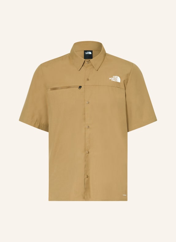 THE NORTH FACE Outdoor-Hemd PACKABLE SHORT SLEEVE BEIGE