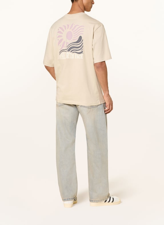 THE NORTH FACE T-shirt SUN ECRU