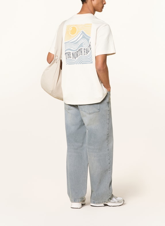 THE NORTH FACE T-shirt MOUNTAIN ESCAPE CRÈME